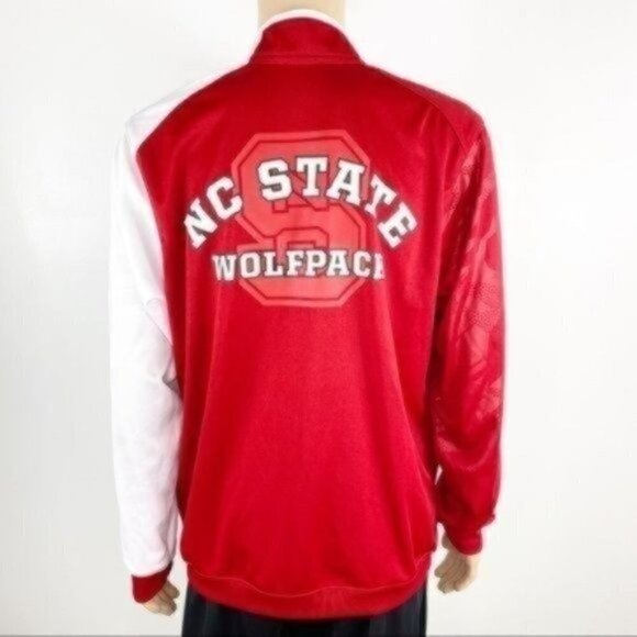Ncsu Wolfpack Adidas full zip jacket size Large North Carolina State University - Picture 4 of 13